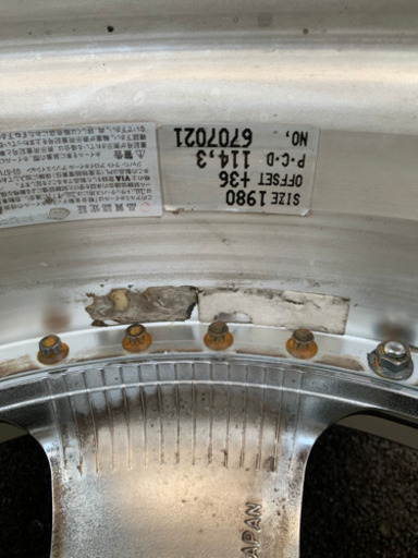 アルファード、ヴェルファイア　19インチ