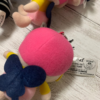 ワンワン ぬいぐるみ2個とはなかっぱ ぬいぐるみキーホルダー8個セットの画像
