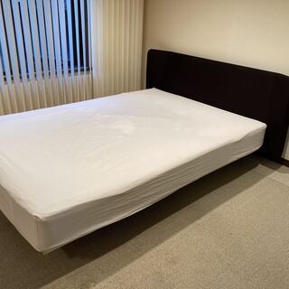 「急募」カッシーナ イクスシー Cassina ixc. ブーメラン ダブルベッド 黒の画像