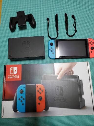 任天堂　Switch(中古)ﾌﾞﾗｯｸﾌﾗｲﾃﾞｰ