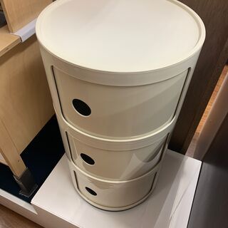 カルテル　コンポニビリ　3段　ホワイト