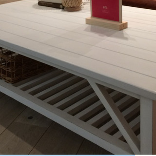 値引応相談【ビーチリゾート風】KENAS リビングテーブル（W150xD90xH42cm）の画像