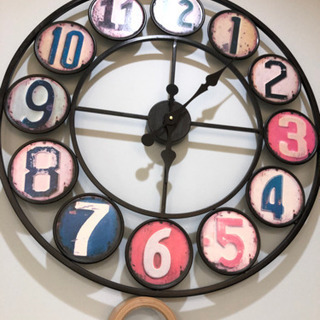 フランフラン　壁掛け時計　中古