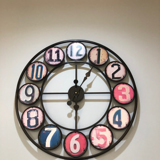 フランフラン　壁掛け時計　中古の画像