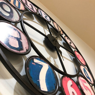 フランフラン　壁掛け時計　中古の画像