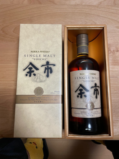 サントリー 余市 15年 箱付き シングルモルトウイスキー