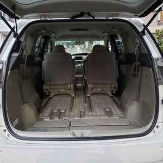 エスティマ2.4Ｇ　Ｈ19　車検4年2月　走行105000キロ　純正ＨＤＤナビ＆フルセグＴＶ　カラーバックカメラ　両側パワースライド＆リヤパワゲート　３列目電動格納シート　7人乗り　1オーナー　の画像