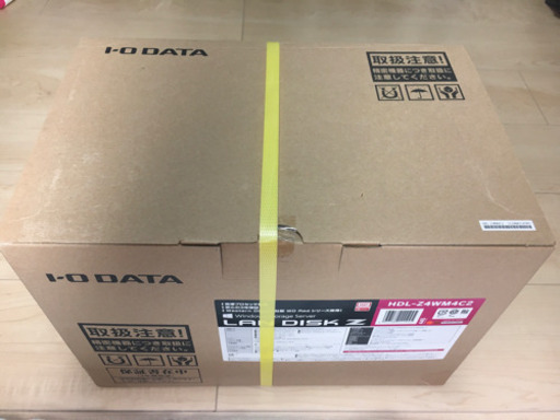 【新品・未開封】I・O DATA製　NAS　LANDISK　Zシリーズ