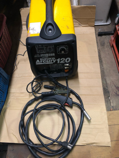 (SUZUKID)ノンガス・MIG/MAG兼用 半自動溶接機アーキュリー120