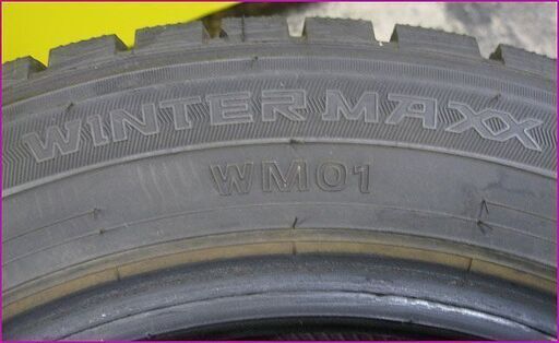 【￥6,800】値下げ!! 札幌発 DUNLOP ダンロップ スタッドレスタイヤ WINTER MAXX WM01 155/65R13