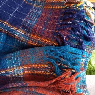 マフラー | チェック | アジアン雑貨の画像