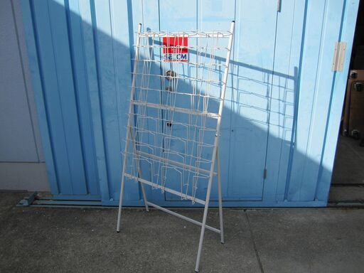 SALE!!!　3列10段カタログスタンド　ホワイト