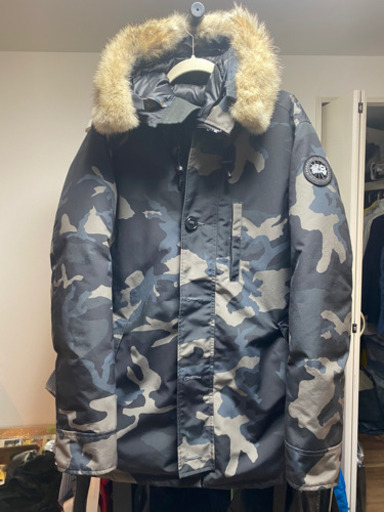 カナダグース シャトーパーカー L ブラックカモ サザビーリーグ 国内正規品