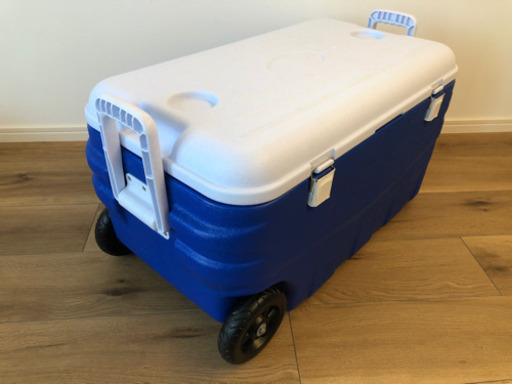 【良品】８０L 車付クーラーボックス (42×75×40)