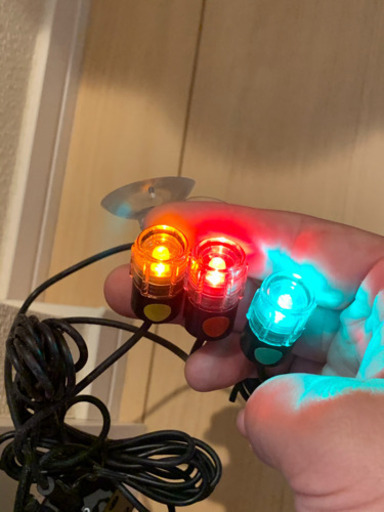LED ライト　ミニスポットライト　アダプター付き　スイッチ付き