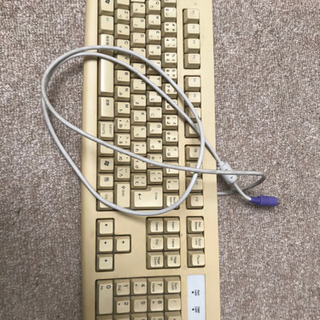 キーボードPS/2端子 テンキー付き  中古の画像