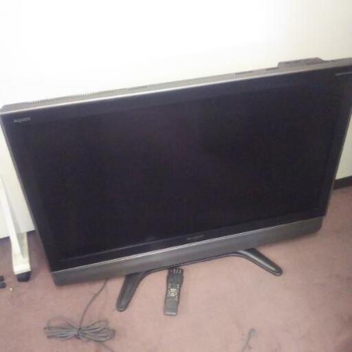 苫小牧から！アクオス 42型テレビ 2007年製 動作確認済