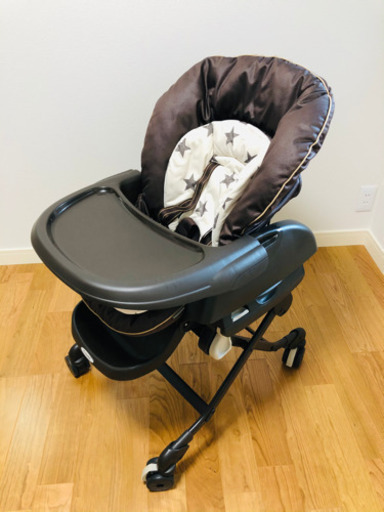 値下げしました→洗濯・消毒済○コンビ○ネムリラAUTO SWING ハイ&ロースウィングラック