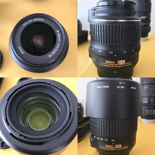 Nikon D60 本体2台 レンズ3本 セット