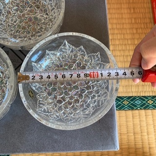 保谷クリスタル　サラダセット　大鉢1小鉢6の画像