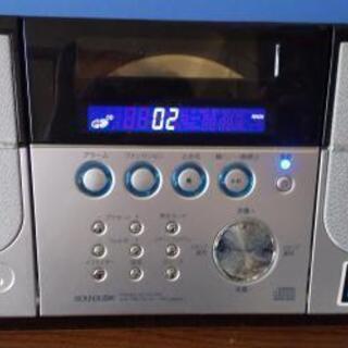 コンパクトステレオCDシステム(ラジオ機能付き)