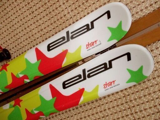 札幌 elan エラン ジュニア・ロッカースキー カービング140cm 3点セット 南12条店