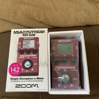 【未使用】ZOOM MS-60B　ベースマルチエフェクター
