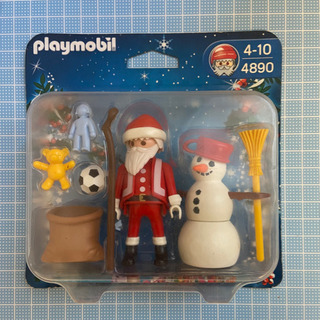 playmobil サンタクロースと雪だるまブリスターセット 今月末までの画像