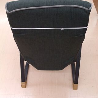 【店頭受け渡し】 ドウシシャ フットレスト付高座椅子 FRTZ-GY　中古品の画像