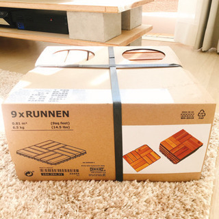 【新品】IKEA ウッドパネル RUNNENの画像