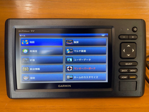 ガーミン　魚探　エコマップチャープ　セット