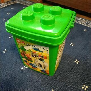 ぞうさんのバケツ　レゴブロック