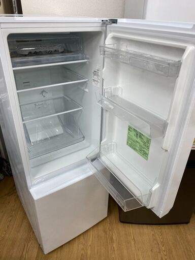A0131　動作良好♪　アイリスオーヤマ　2018年製　156L　2ドア冷蔵庫　AF156Z-WE　送料A　家電　プラクラ南9条店