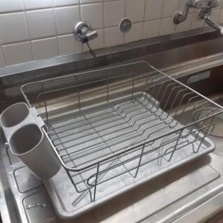 食器 水切りカゴ パール金属製