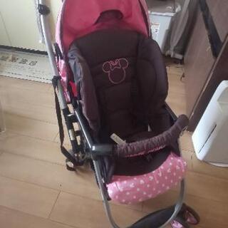 ミニーちゃん　中古　バギー　ベビーカー