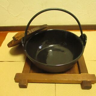 鉄なべ（一人鍋）4点の画像