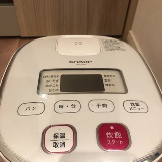 美品　SHARP炊飯器3合炊き