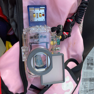 未使用　デジカメ　ウォータープルーフ　ハウジングの画像