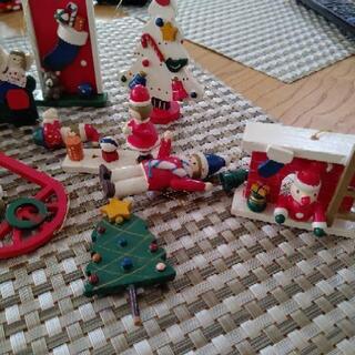 クリスマス オーナメント  木製の画像