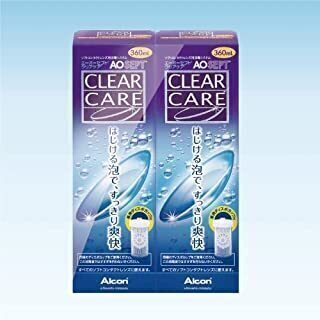 エーオーセプト クリアケア 360ml ２本セット【まとめ買いを...