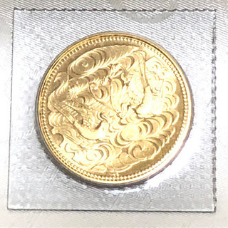 昭和61年 天皇陛下御在位60年記念 10万円金貨 ブリスター未開封品 純金 記念硬貨 
