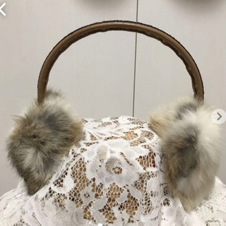 毛皮　耳あて☆イヤーマフラー