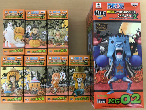 ワンピース ワールドコレクタブルフィギュア 8種セット HW2