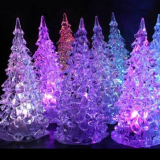 新品未使用RainbowイルミネーションLEDクリスマスツリー