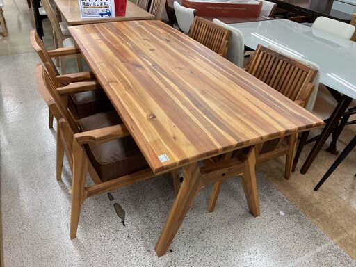 Franc franc(フランフラン）ナチュラルアルベルト　ダイニング４点セット【上福岡】