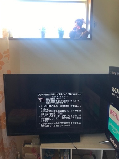 取引中　ORION 48インチテレビ　DNX48-3BP
