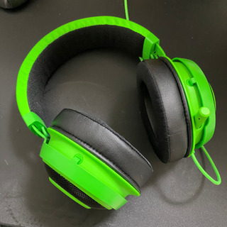Razer Kraken Green ゲーミングヘッドセットの画像