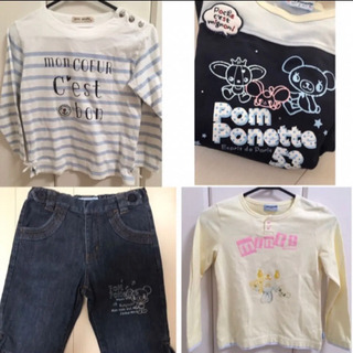 再値下げ　5点　ポンポネット  子供服まとめ売り　サイズ140　...