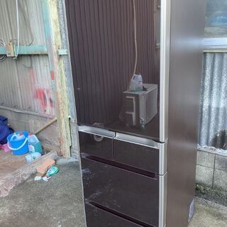 日立,R-S5000E,冷蔵庫,2014年製,501L,美品,中...