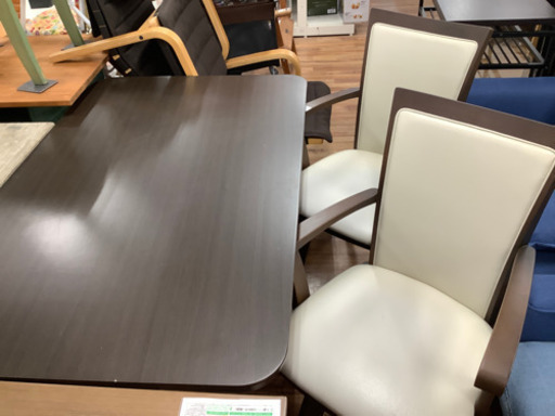 ニトリ　ダイニング3点セット　ダークブラウン